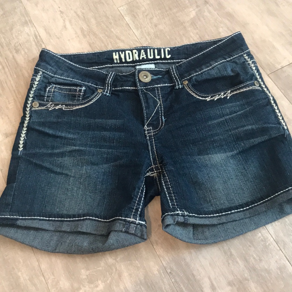 Hydraulic Jean Shorts